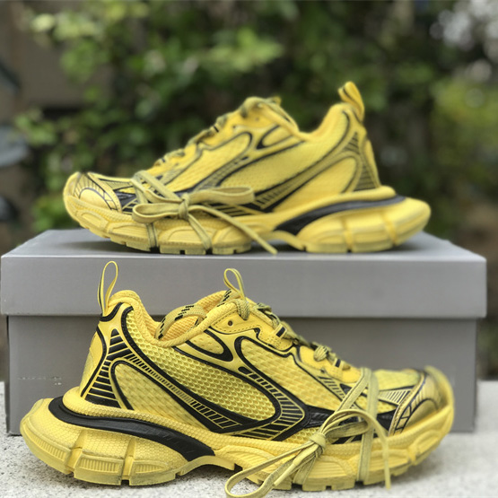 Balenciaga 3XL Trainers In Yellow - FashionPlug