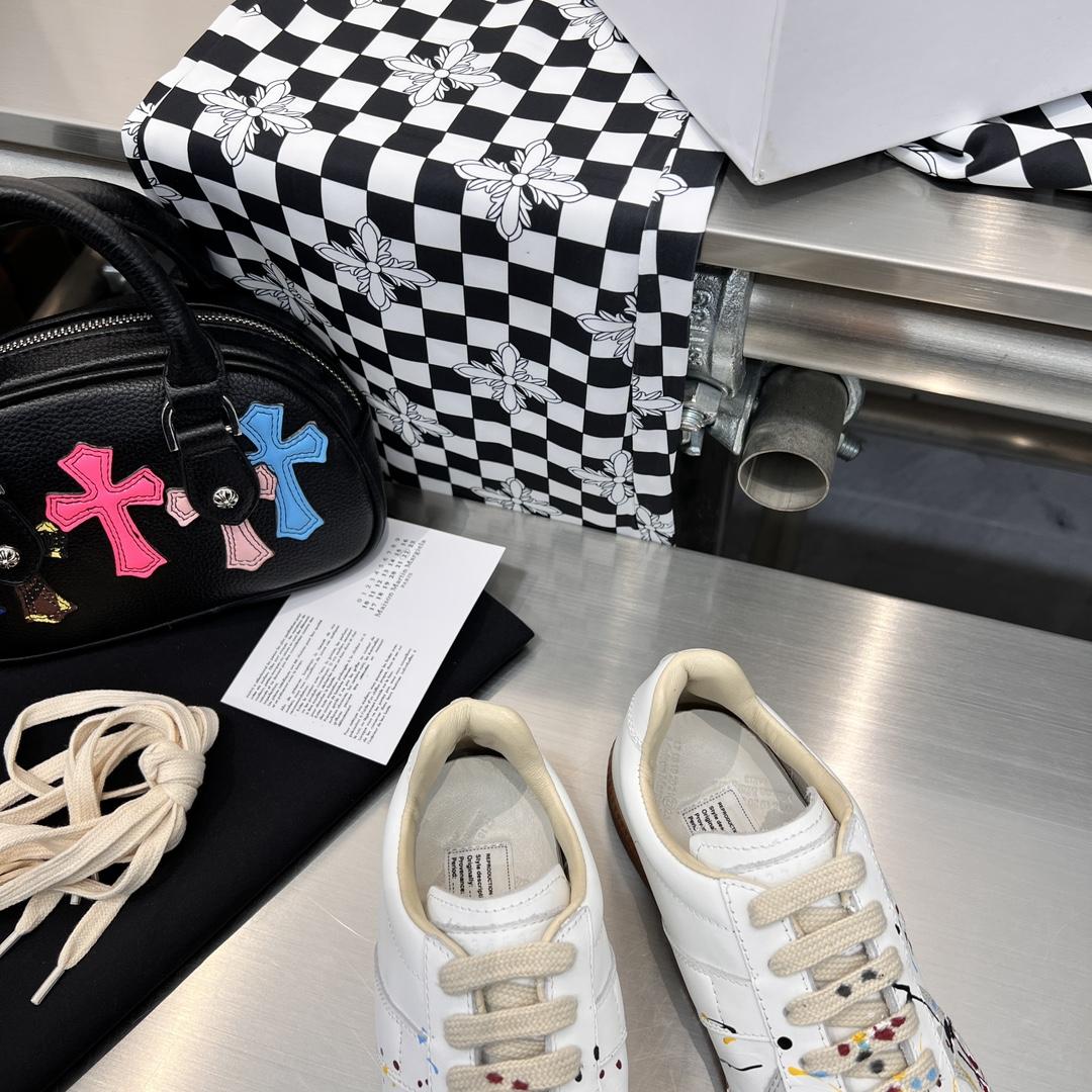 Maison Margiela Paint Replica Sneakers - FashionPlug