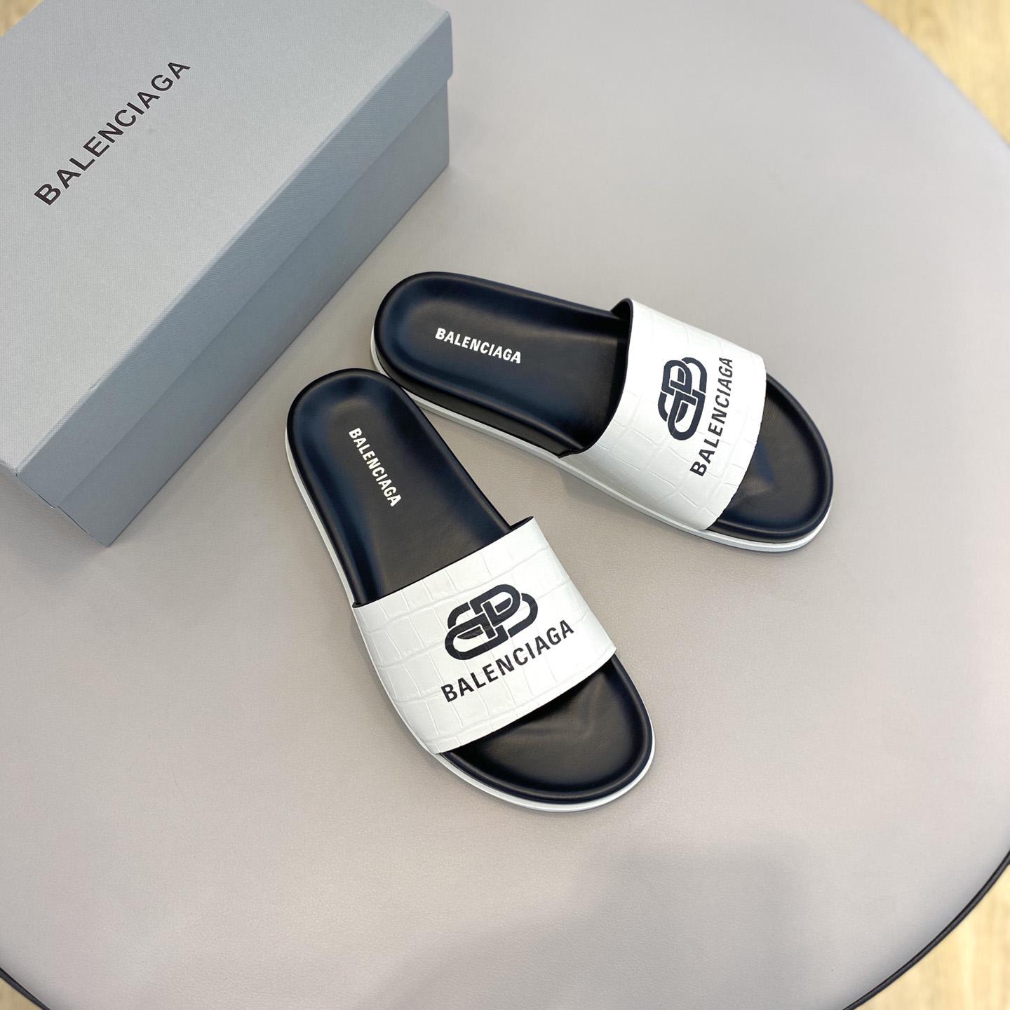 Balenciaga Pool Slide Sandal  - FashionPlug