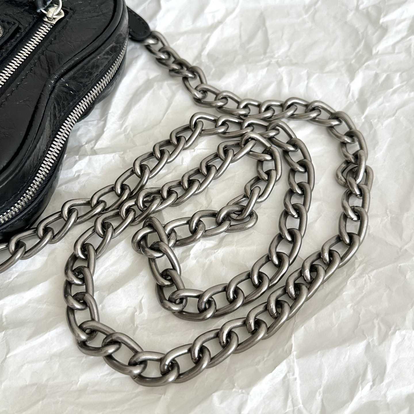 Balenciaga Le Cagole Heart Mini Bag In Black(16-12.7-4.5cm) - FashionPlug