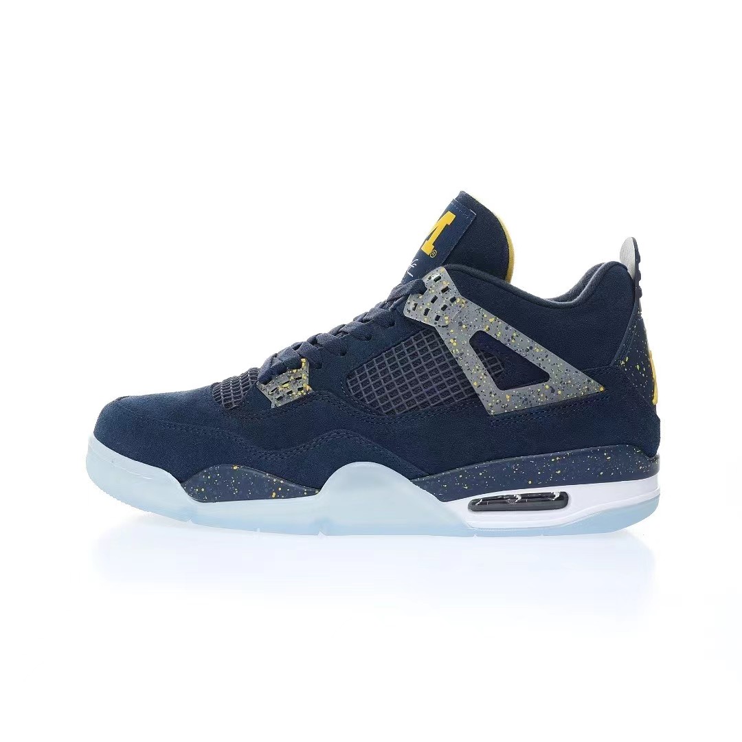 Nike Air Jordan 4 Retro PEUniversity of Michigan Sneaker      Ct8532-148 - FashionPlug