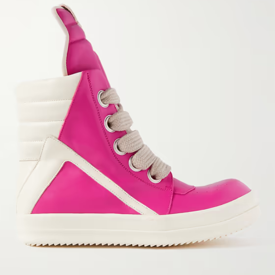 Rick Owens  SS23 Edfu Geobasket In Full Grain Calf - FashionPlug