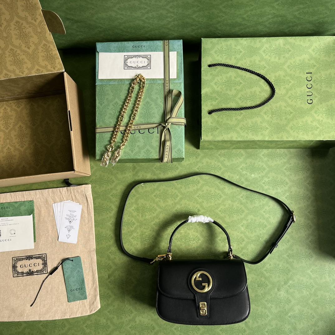 Gucci Blondie Top-Handle Bag(23-15-11cm) - FashionPlug