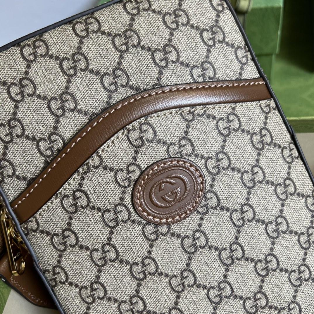 Gucci Sling Backpack With Interlocking G(24*16*5cm) - FashionPlug