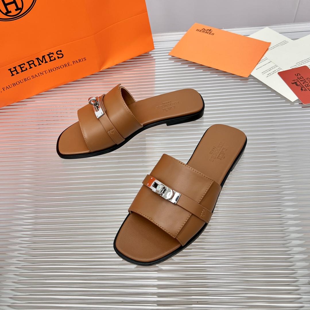 Hermes Giulia Sandal - FashionPlug