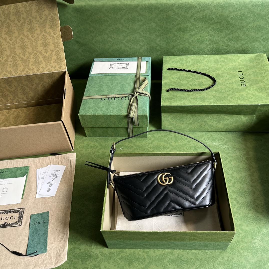 Gucci GG Marmont Shoulder Bag(23-12-10cm) - FashionPlug