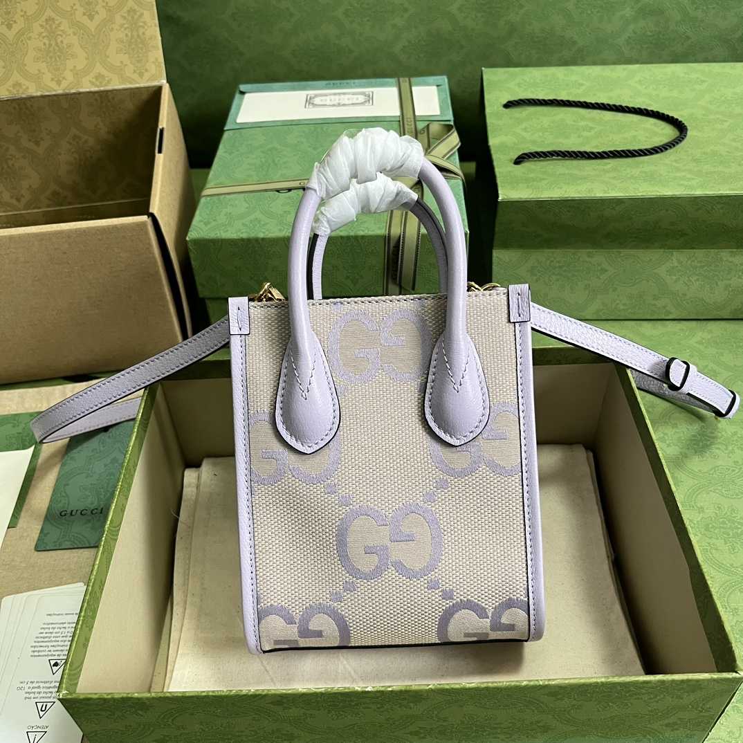 Gucci Jumbo GG Mini Tote Bag - FashionPlug