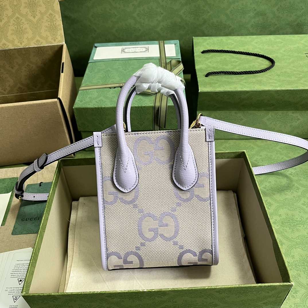 Gucci Jumbo GG Mini Tote Bag - FashionPlug