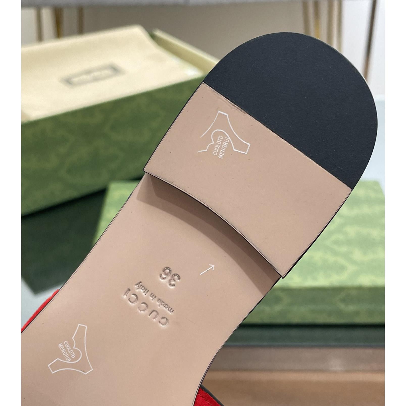 Gucci Women's Interlocking G Cut-out Slide Sandal - FashionPlug