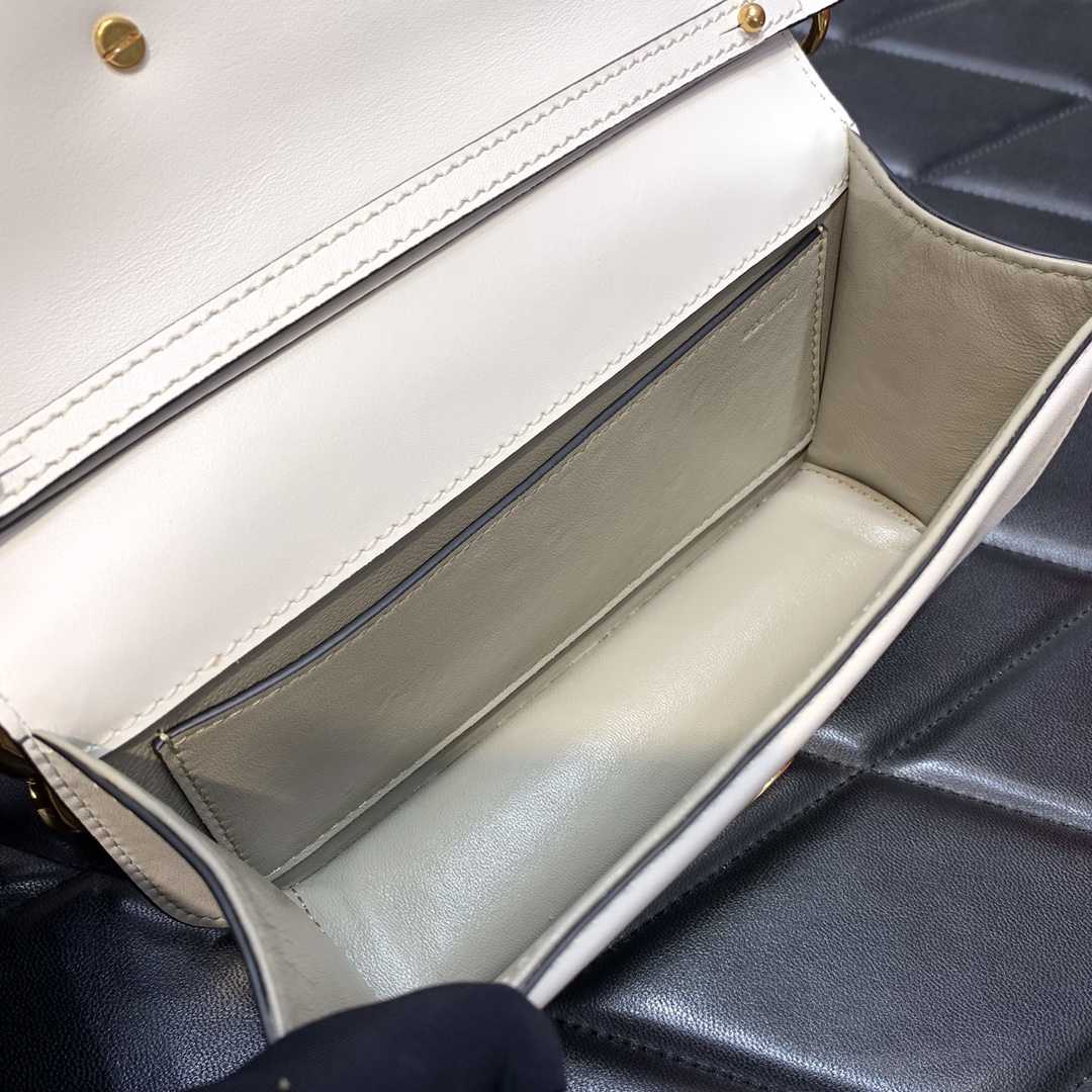 Valenti Locò Small Shoulder Bag In Calfskin - FashionPlug