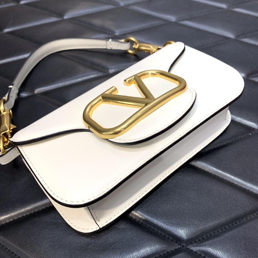Valenti Locò Small Shoulder Bag In Calfskin - FashionPlug