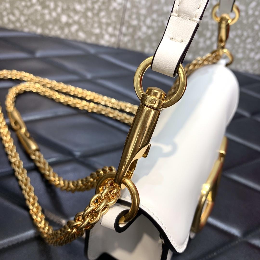 Valenti Locò Small Shoulder Bag In Calfskin - FashionPlug