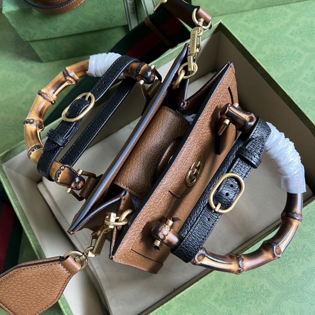 Gucci Diana Mini Tote Bag(20*16*10cm) - FashionPlug