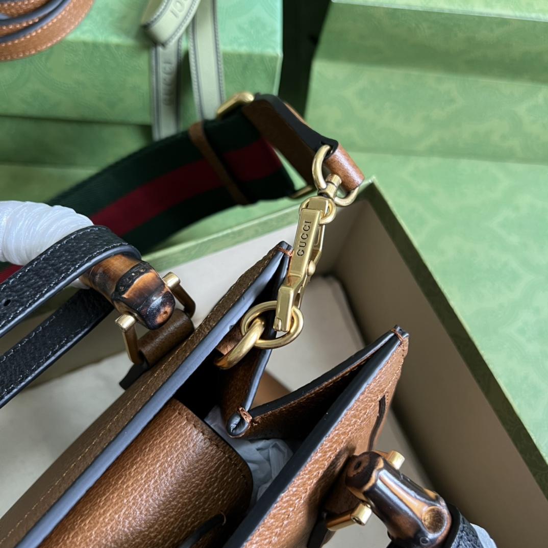 Gucci Diana Mini Tote Bag(20*16*10cm) - FashionPlug