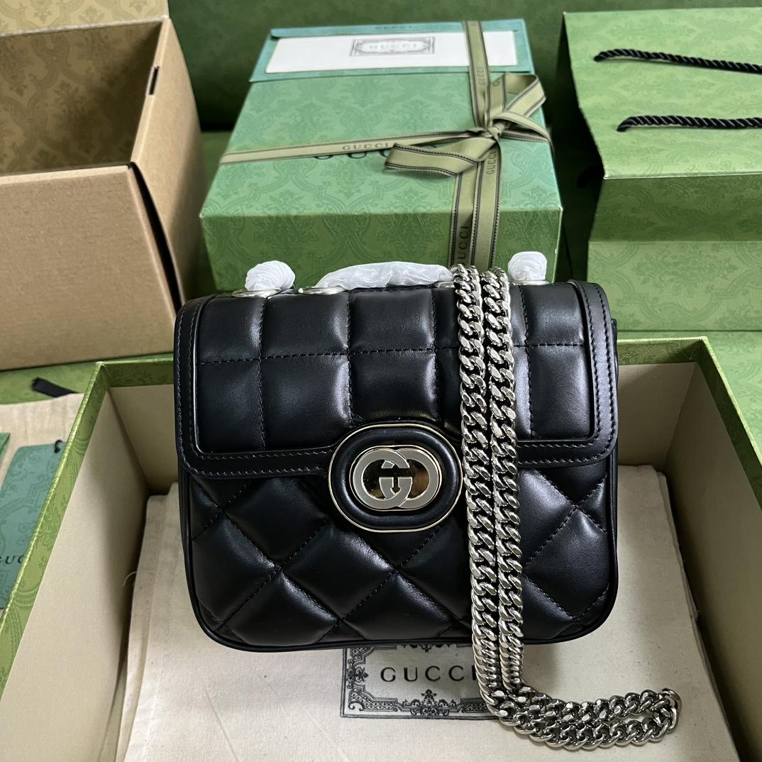 Gucci Deco Mini Shoulder Bag (18-14.5-8cm) - FashionPlug