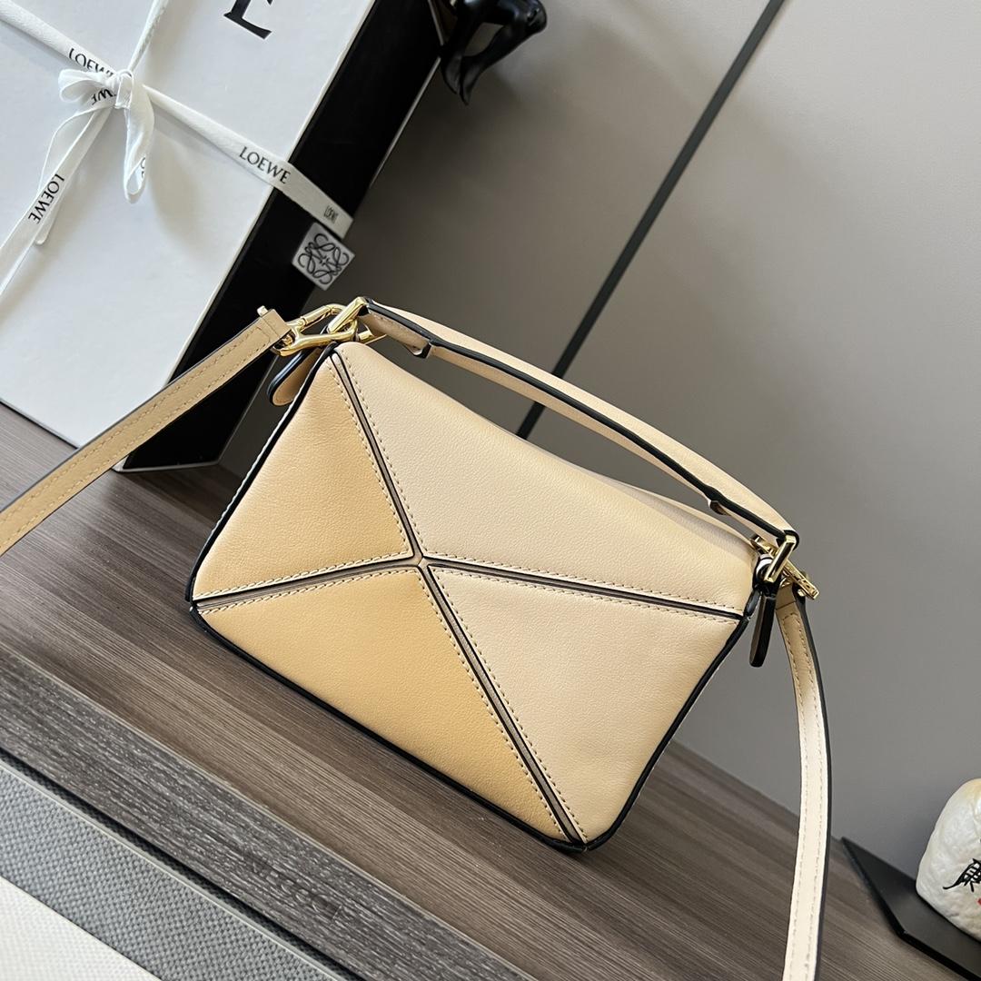 Loewe Mini Puzzle Bag In Classic Calfskin - FashionPlug