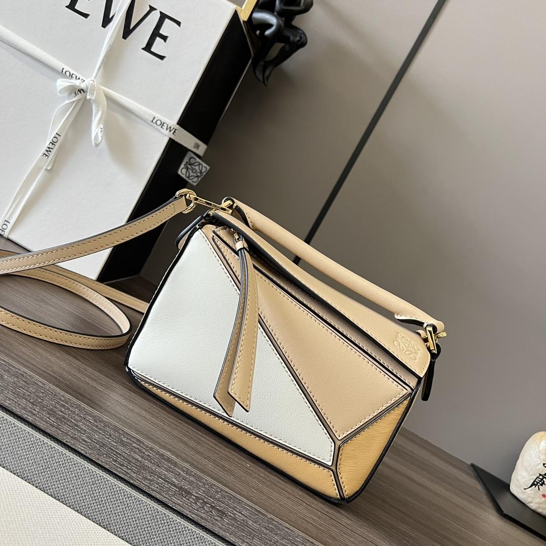 Loewe Mini Puzzle Bag In Classic Calfskin - FashionPlug