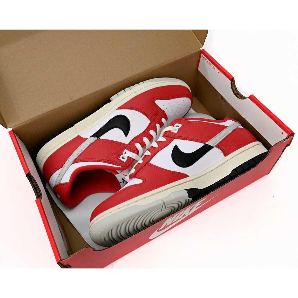 Nike SB Dunk Low Los “Chicago Split” Sneaker       DZ2536-600 - FashionPlug