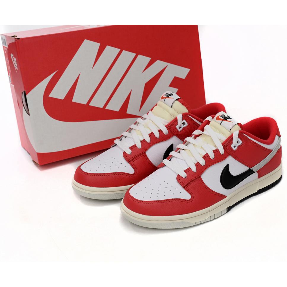 Nike SB Dunk Low Los “Chicago Split” Sneaker       DZ2536-600 - FashionPlug