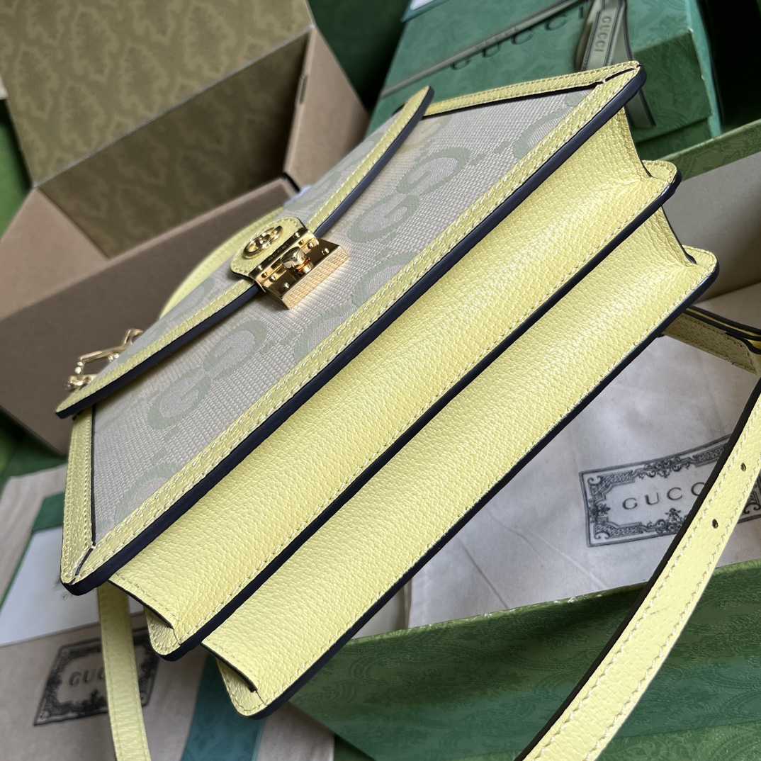 Gucci Ophidia Jumbo GG Top Handle Bag(25-17.5-7cm) - FashionPlug