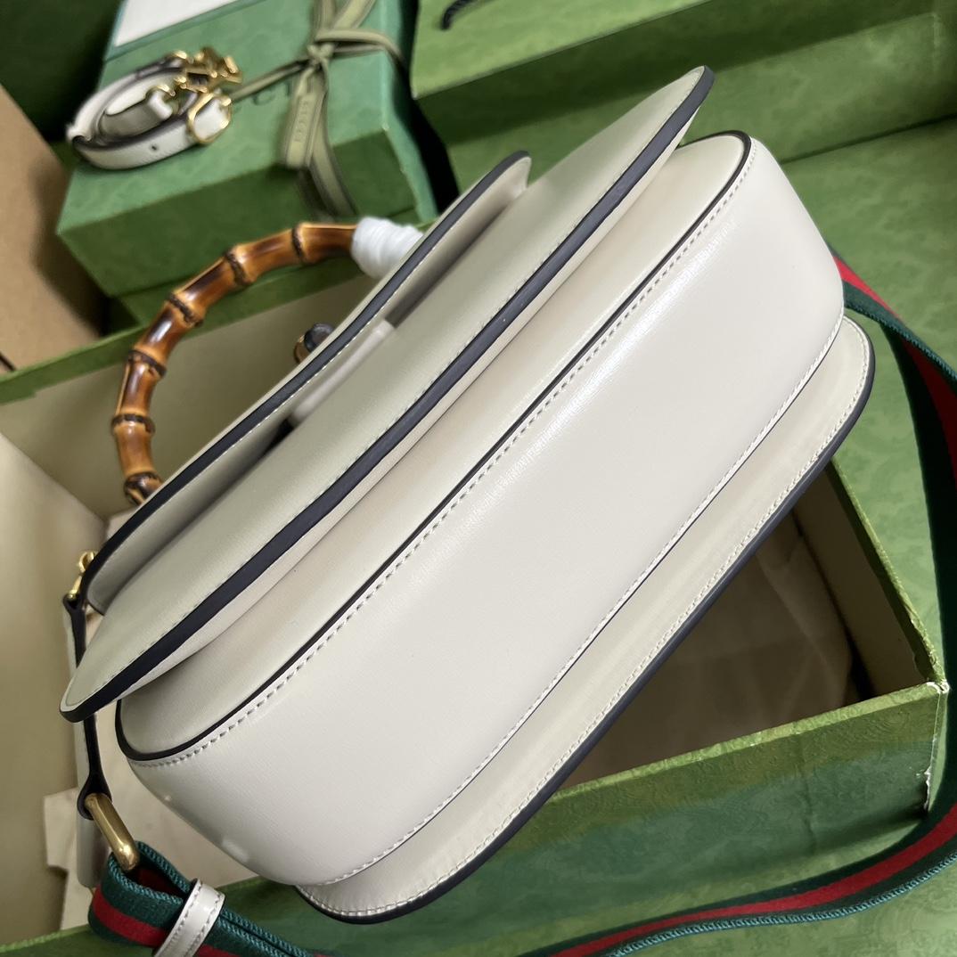 Gucci Bamboo 1947 Medium Bag(26-17-9cm) - FashionPlug
