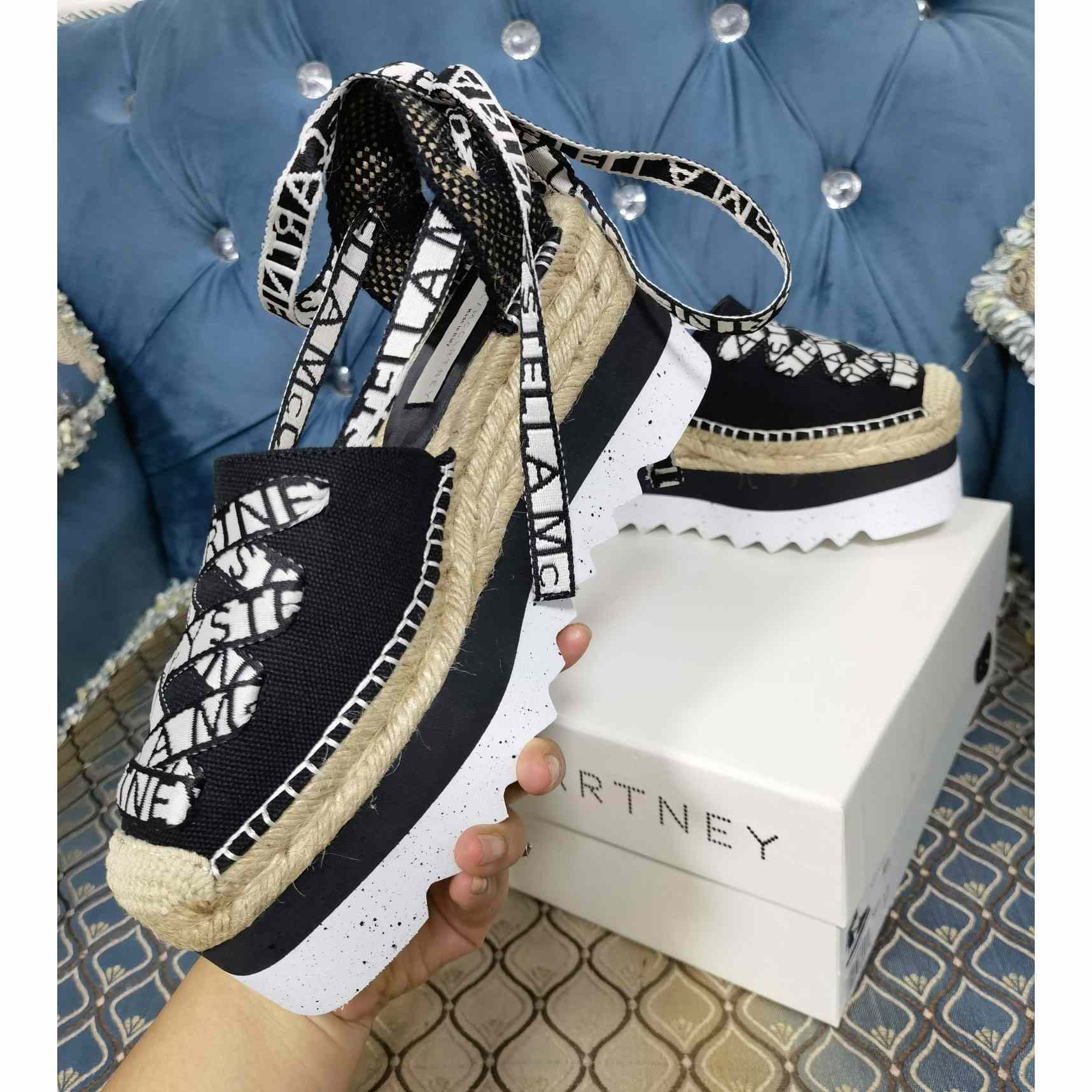 Stella Mccartney Gaia Platform Espadrilles - FashionPlug