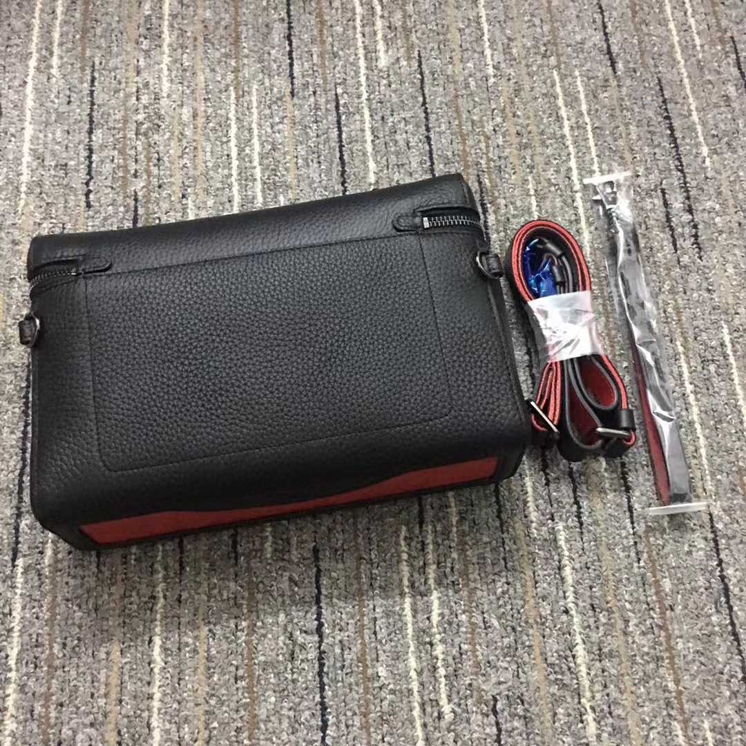 Christian Louboutin Kypipouch Small Pouch - Calf Leather - Black - FashionPlug