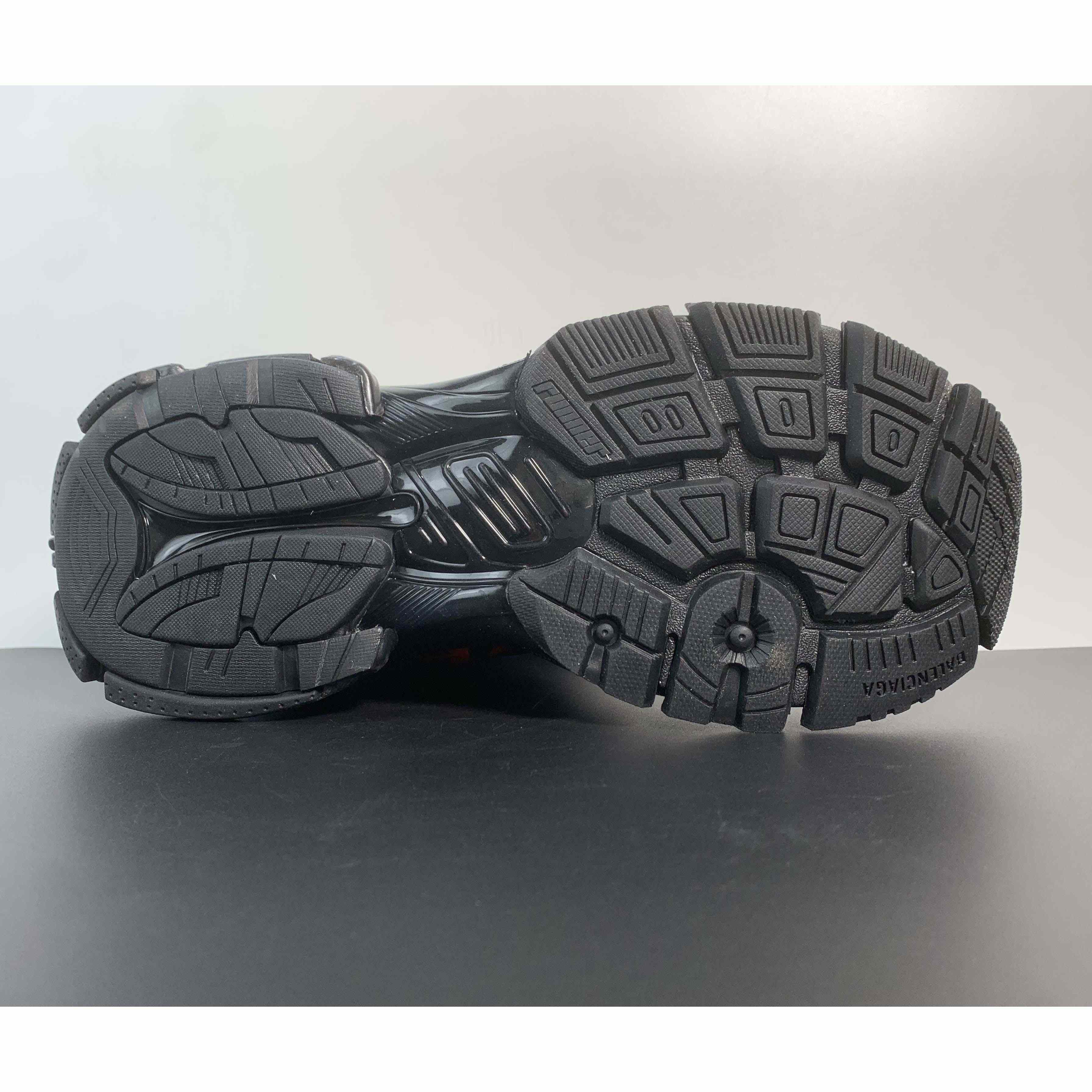Balenciaga Runner Graffiti Sneaker In Black - FashionPlug