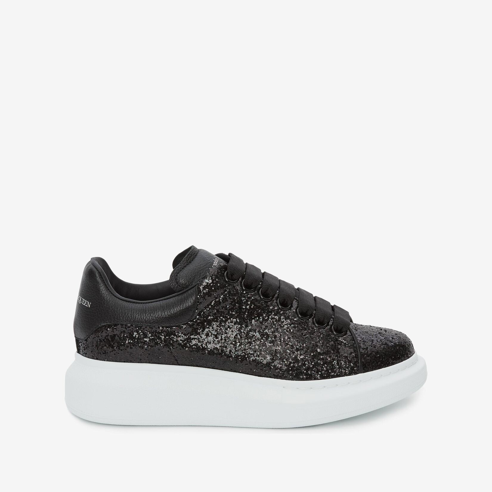Alexander Mqueen Oversized Sneaker In Black - FashionPlug
