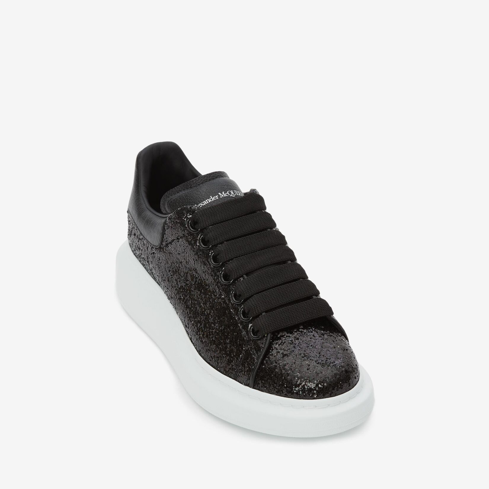 Alexander Mqueen Oversized Sneaker In Black - FashionPlug