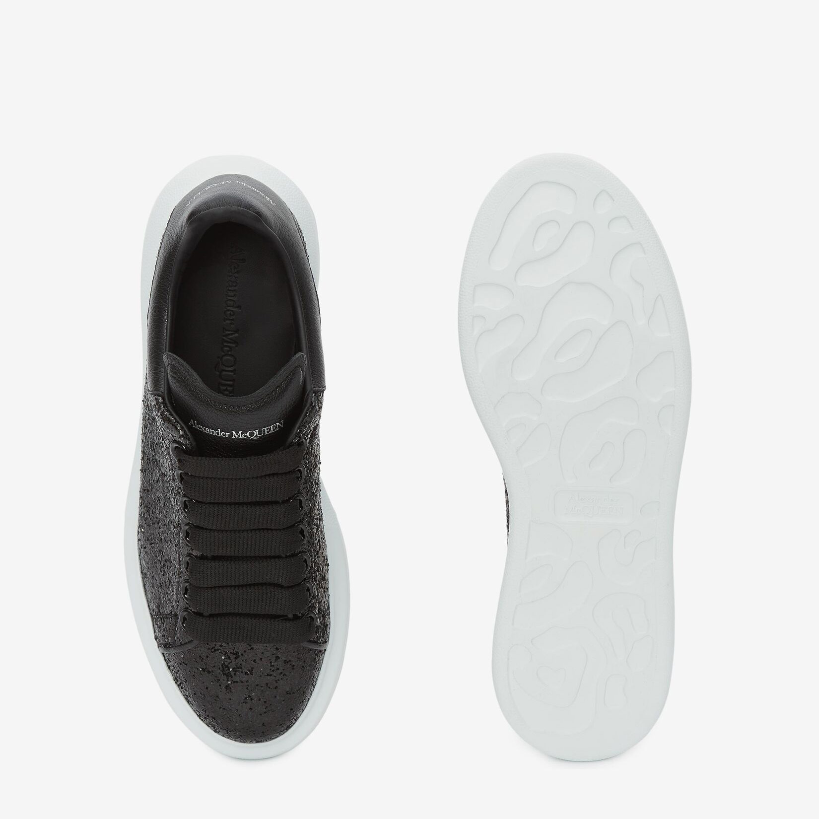 Alexander Mqueen Oversized Sneaker In Black - FashionPlug