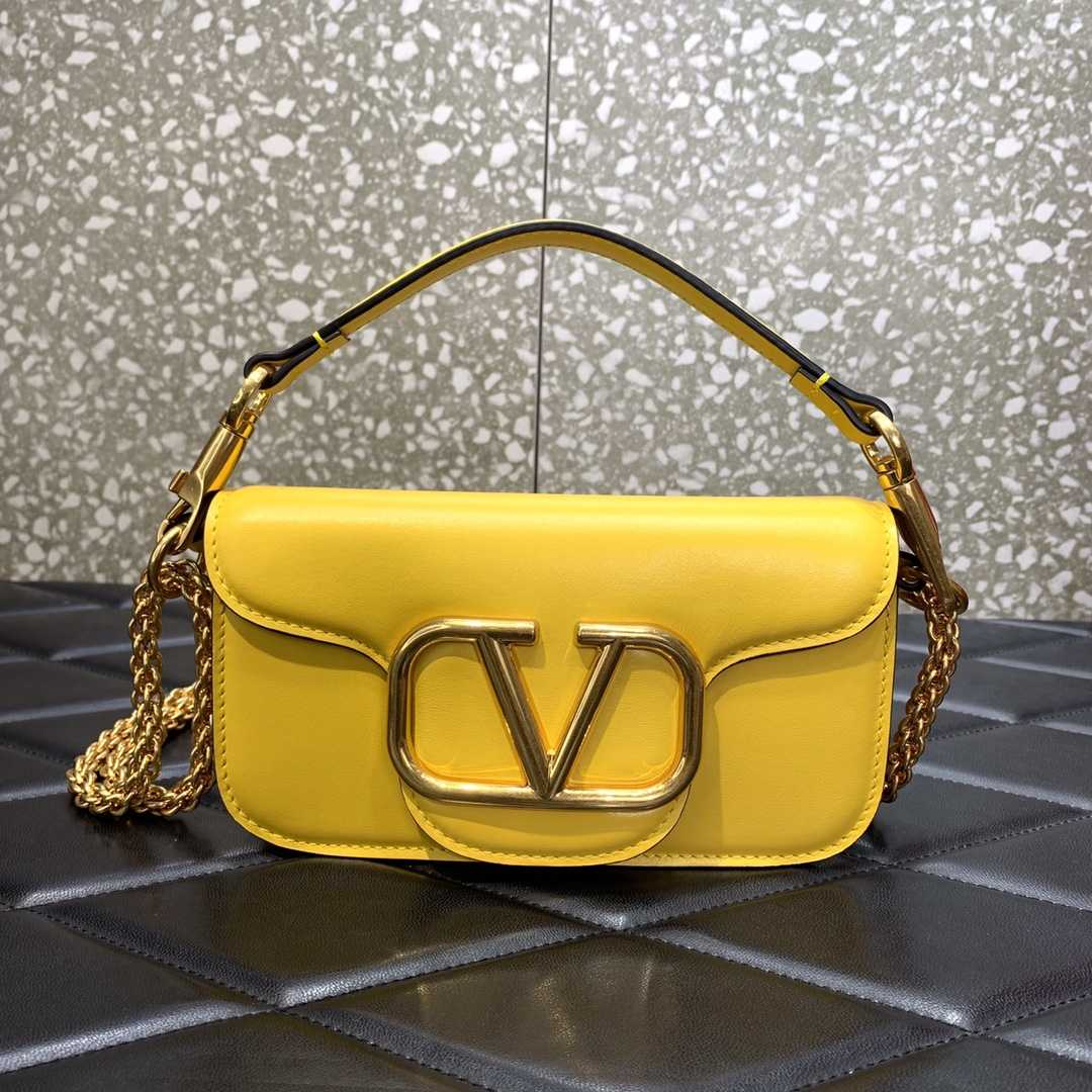 Valenti Locò Small Shoulder Bag In Calfskin - FashionPlug