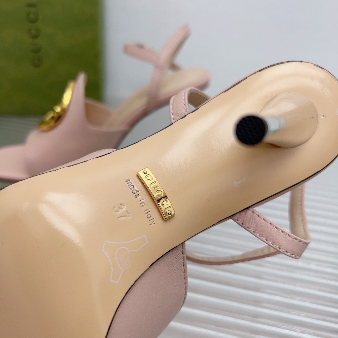 Gucci Blondie Heeled Sandal - FashionPlug