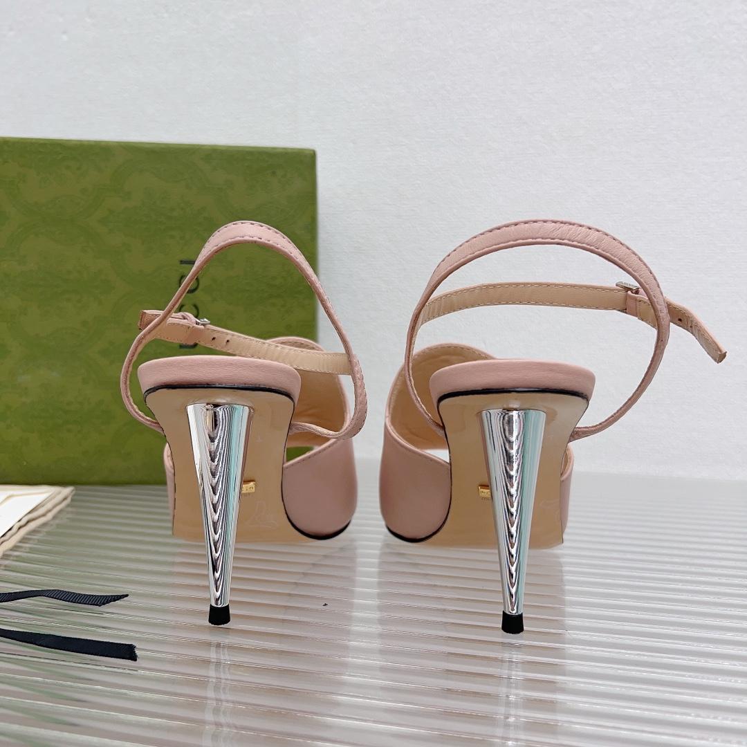 Gucci Blondie Heeled Sandal - FashionPlug