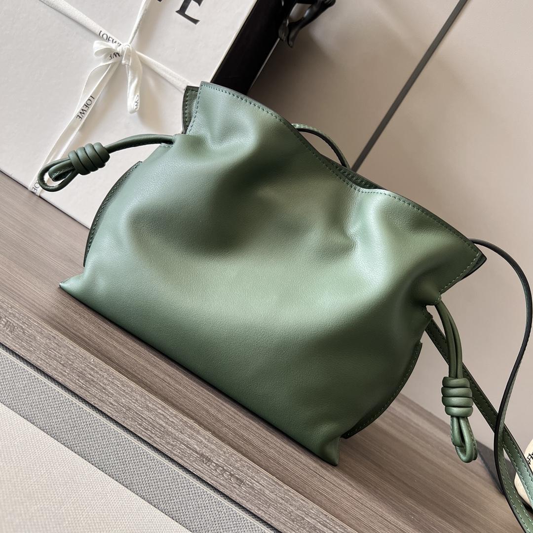 Loewe Mini Flamenco Clutch In Nappa Calfskin - FashionPlug