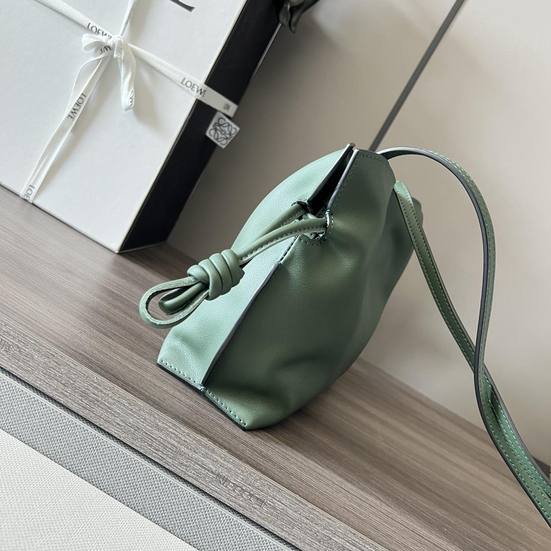 Loewe Mini Flamenco Clutch In Nappa Calfskin - FashionPlug
