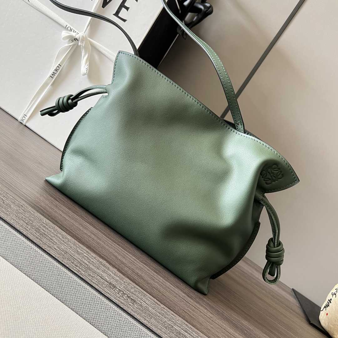 Loewe Mini Flamenco Clutch In Nappa Calfskin - FashionPlug