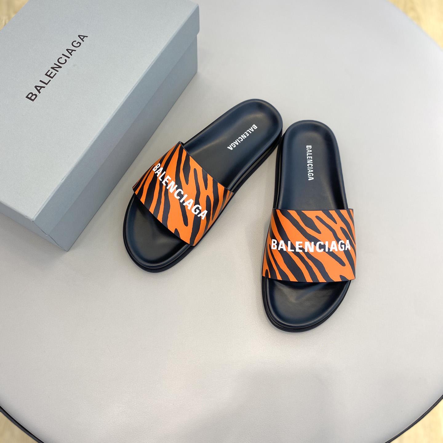 Balenciaga Pool Slide Sandal  - FashionPlug