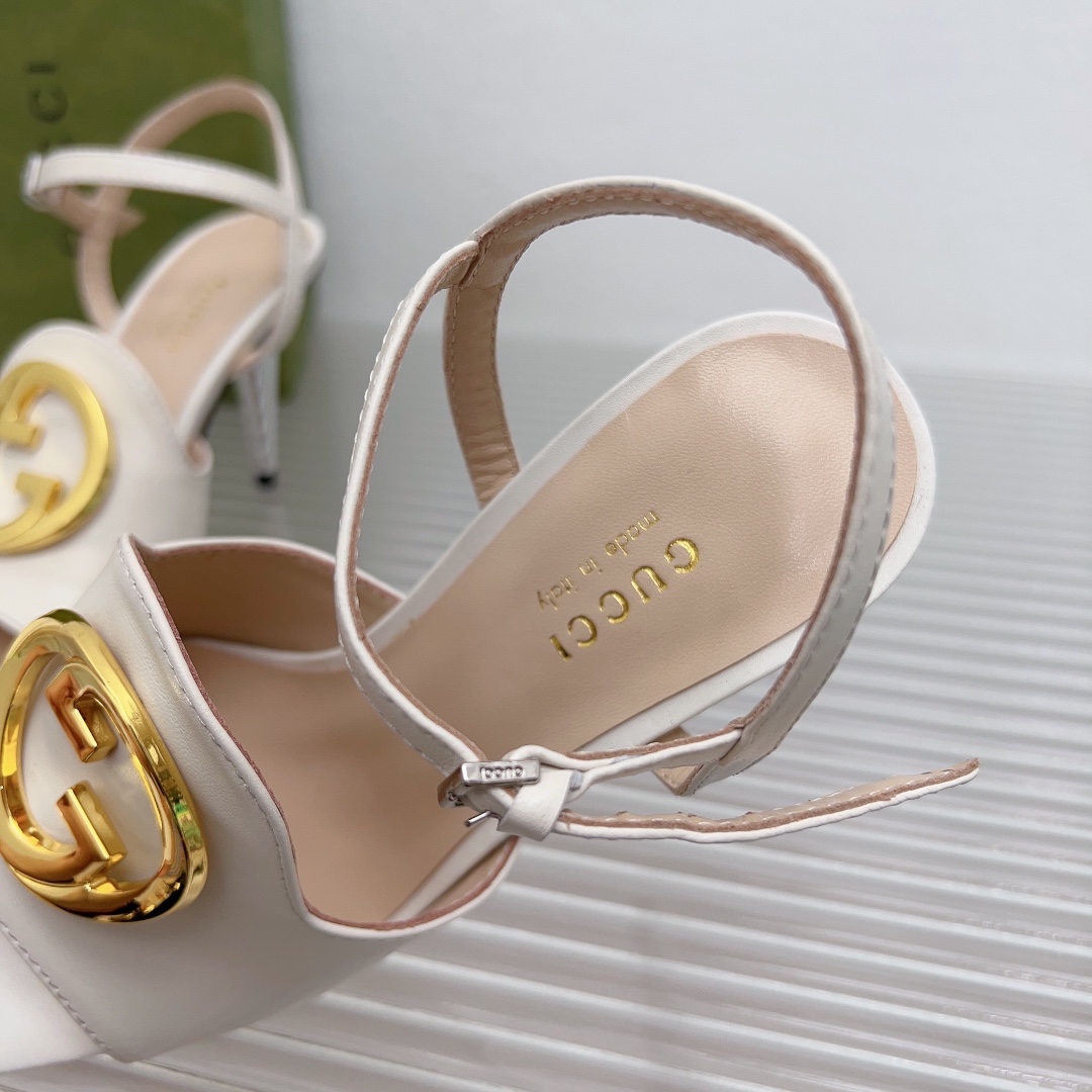 Gucci Blondie Heeled Sandal - FashionPlug