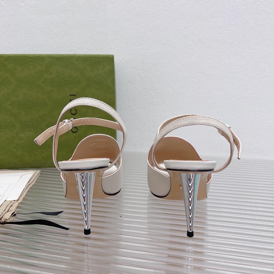 Gucci Blondie Heeled Sandal - FashionPlug
