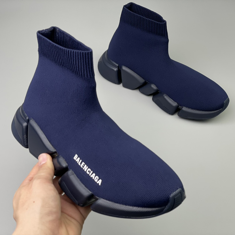 Balenciaga Speed 2.0 Recycled knit Sneaker - FashionPlug