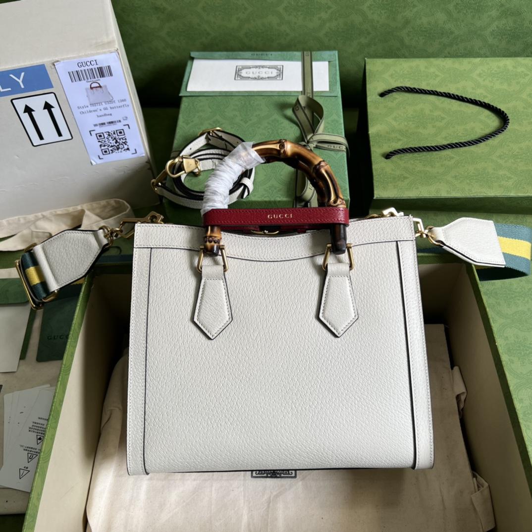 Gucci Diana Small Tote Bag(27-24-11cm) - FashionPlug
