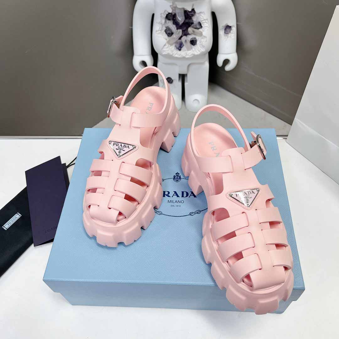 Prada Foam Rubber Sandals - FashionPlug
