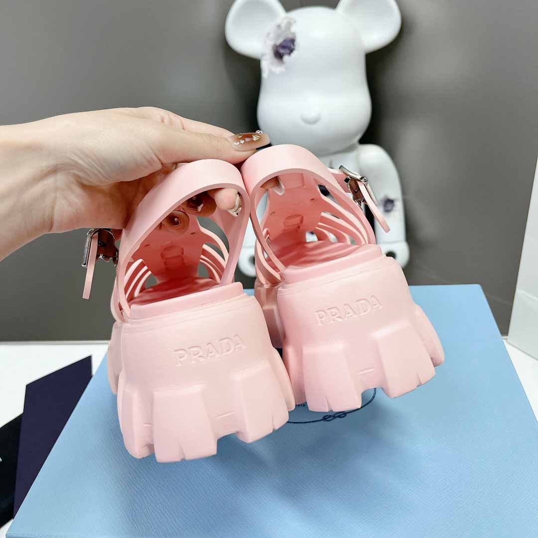 Prada Foam Rubber Sandals - FashionPlug