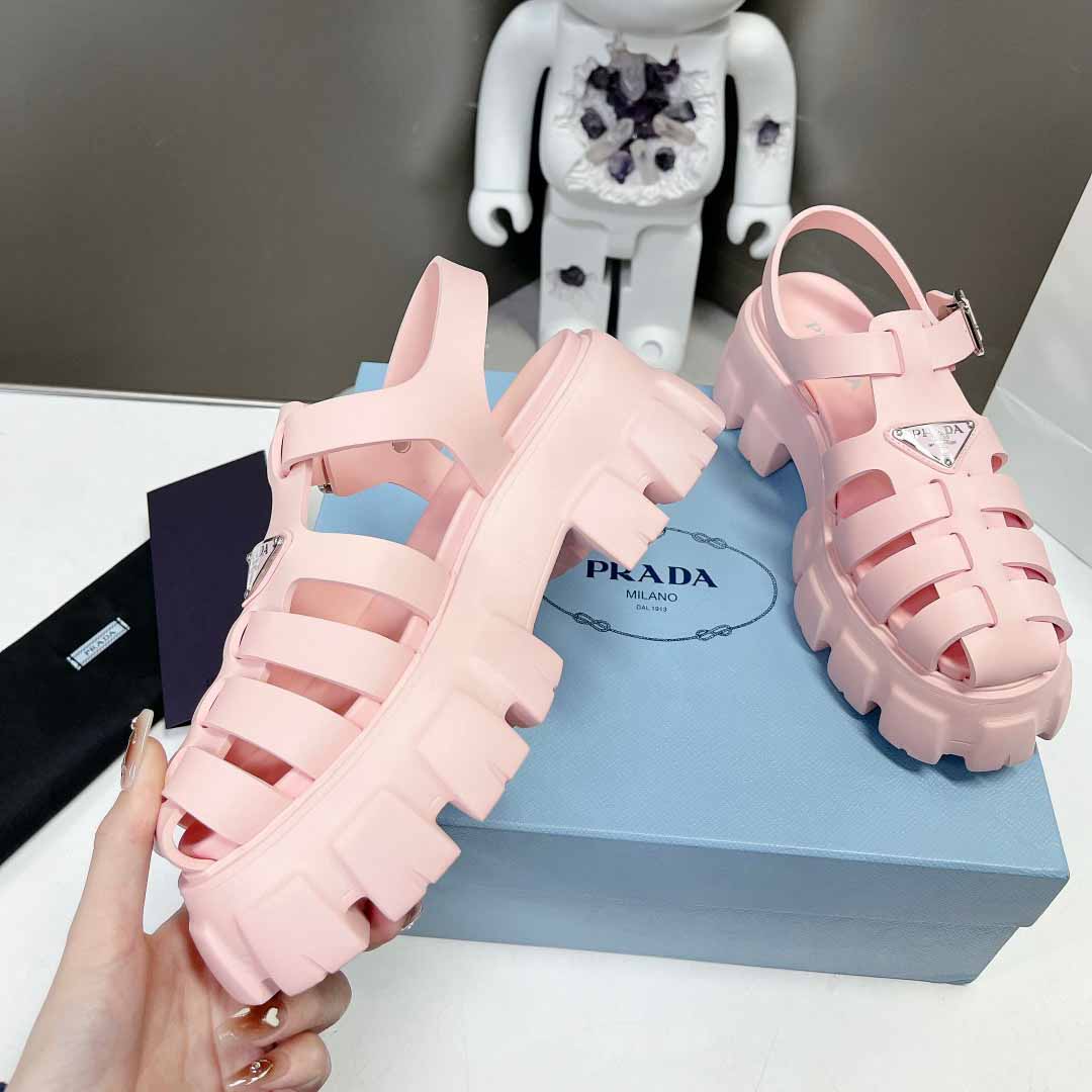 Prada Foam Rubber Sandals - FashionPlug