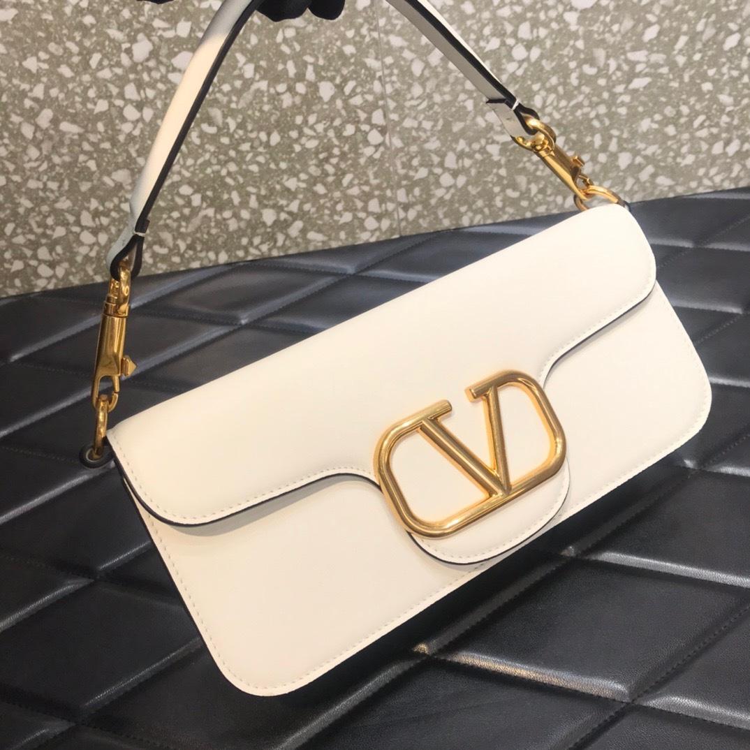 Valenti Locò Calfskin Shoulder Bag - FashionPlug