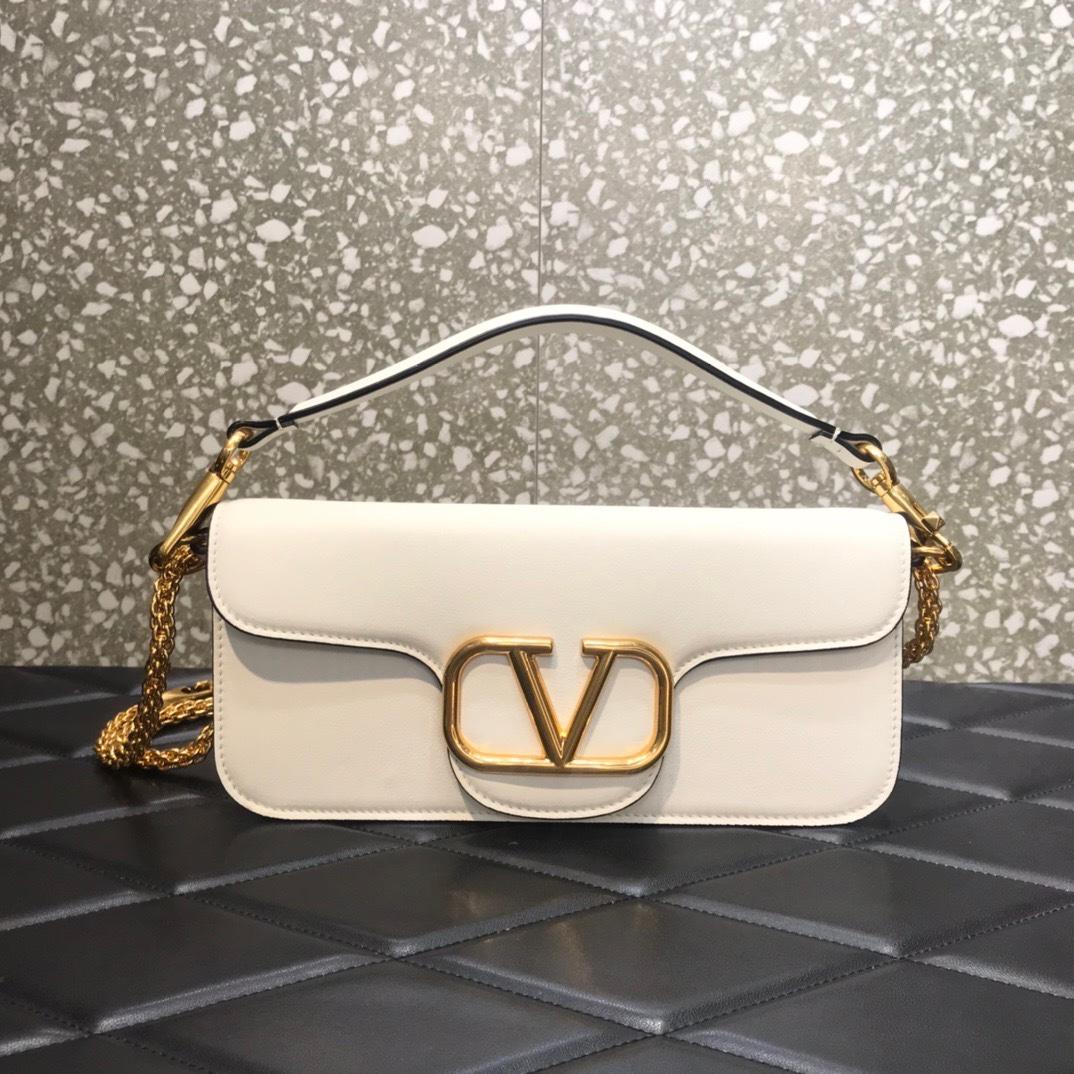 Valenti Locò Calfskin Shoulder Bag - FashionPlug
