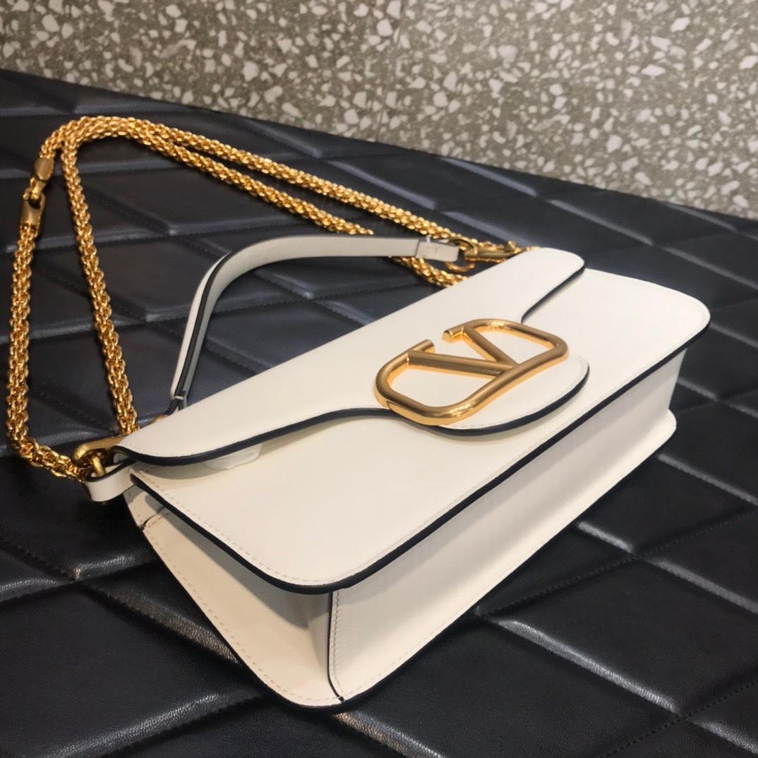 Valenti Locò Calfskin Shoulder Bag - FashionPlug