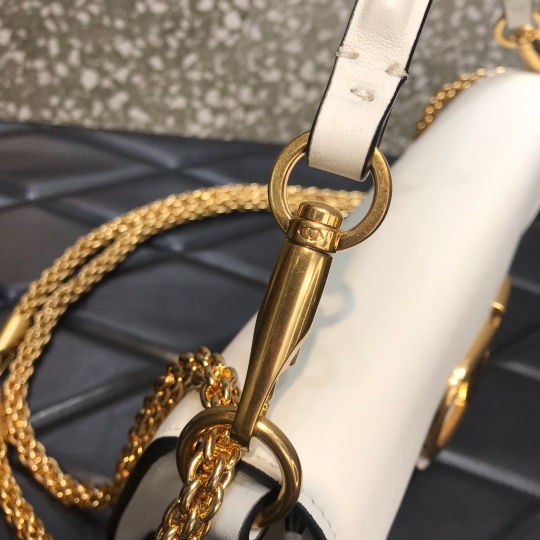 Valenti Locò Calfskin Shoulder Bag - FashionPlug