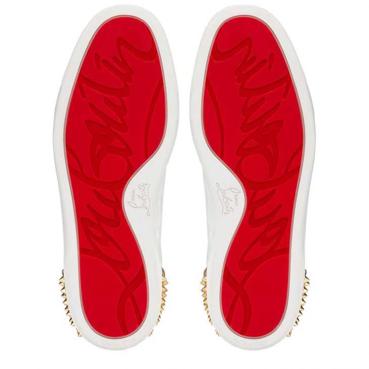 Christian Louboutin Seavaste 2 Low-Top Sneakers - King fabric And Spikes - Multicolor - FashionPlug